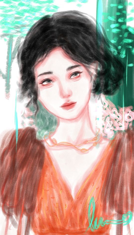 指绘插画练习(合集)