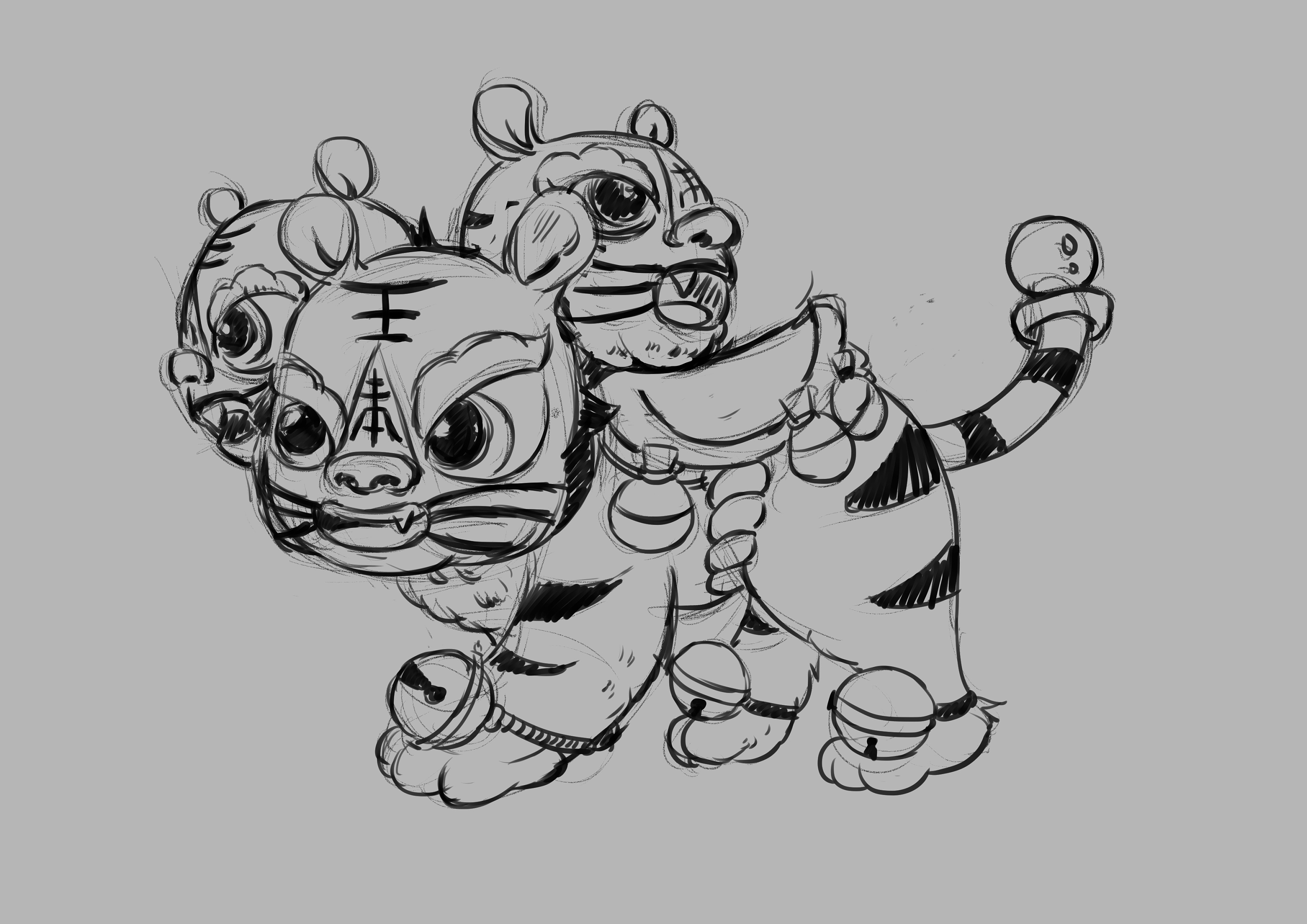 坐骑|插画|其他插画|兔爷sss - 原创作品 - 站酷 (zcool)