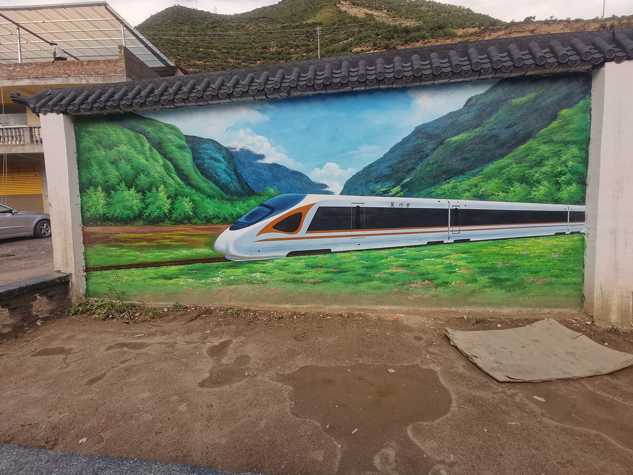 新农村文化墙,新农村墙绘,乡村文化墙,农村文化墙