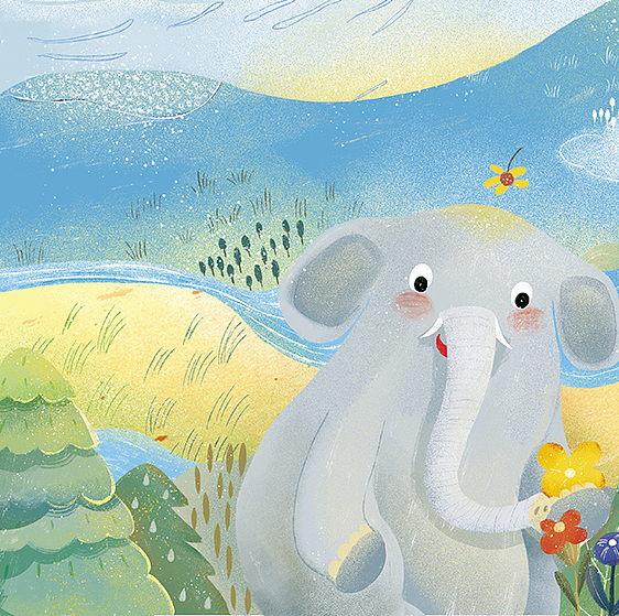 天空为什么在天上(儿童文学诗歌配图)