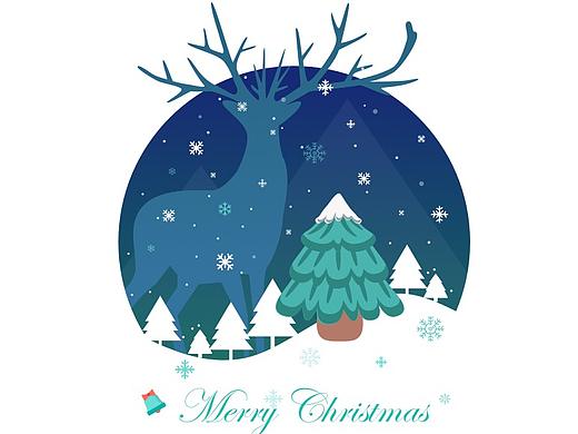 圣诞节登录页设计