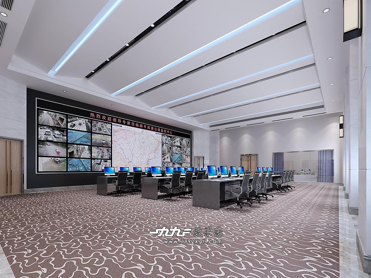 1992监控室|空间|家装设计|1992效果图 - 原创作品 - 站酷 (zcool)