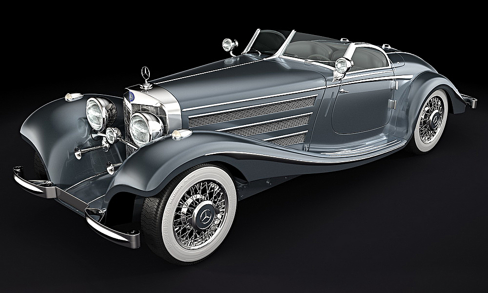 mercedes-benz_540k yuxdesign