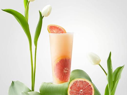 满杯鲜柚