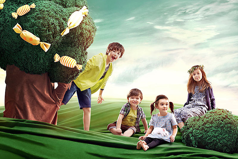 《annil》童装春夏形象广告-2013