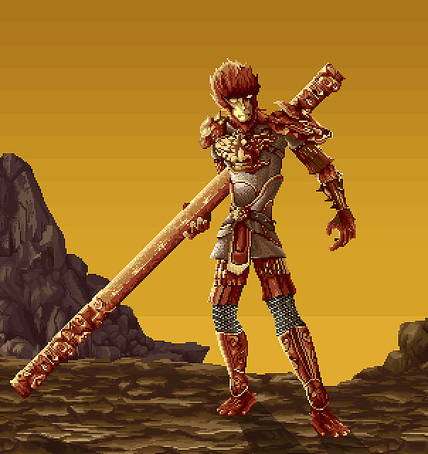 撸撸撸~撸个像素大圣