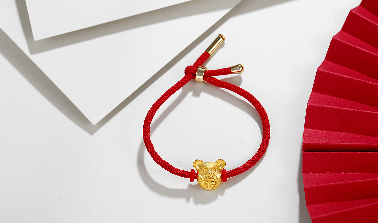 一组手链 红绳手链 皮绳手链 红绳手镯
