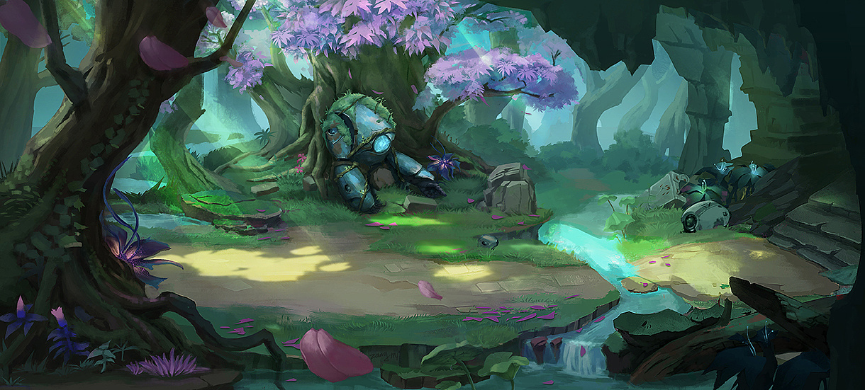 机器人横版森林