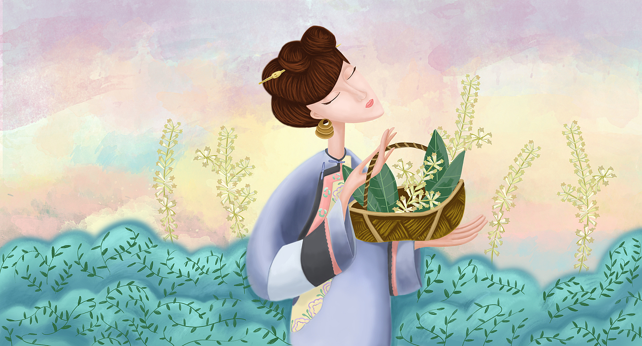 蜂蜜包装插画（图ZNzkzNjA3MDg=） - 商业插画 - 站酷设计师大宅子原创素材 - 站酷ZCOOL