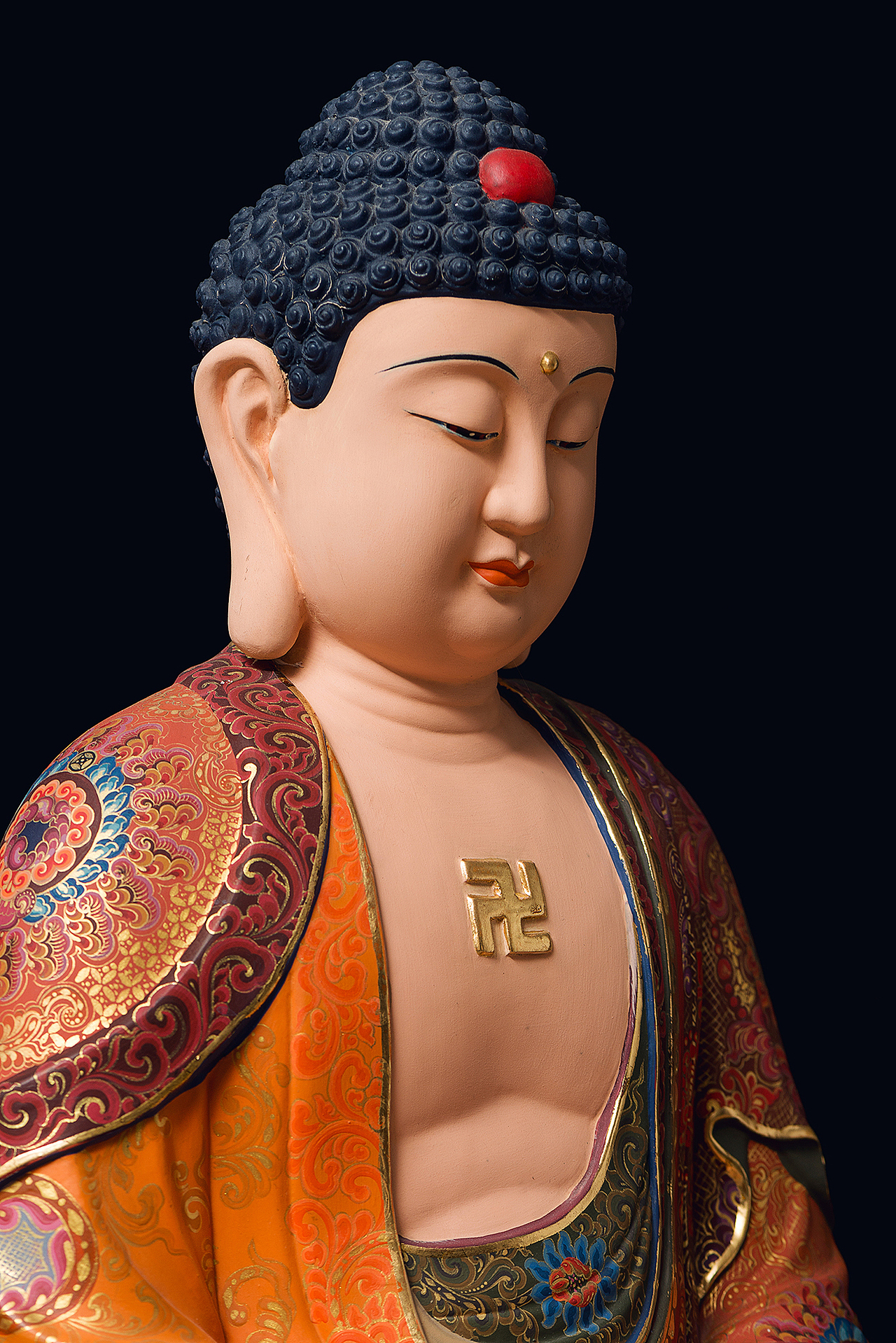 大漆脱胎工艺【释迦摩尼佛】