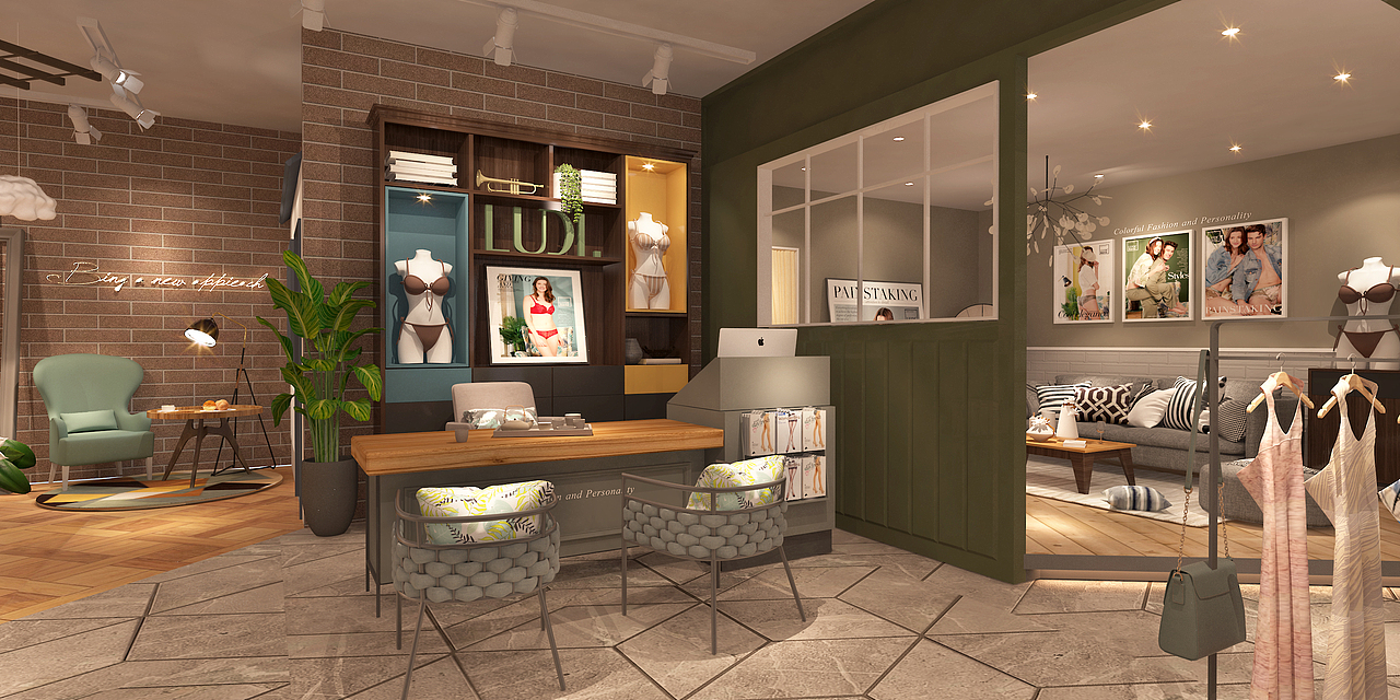 LUDI  时尚女性家居服饰店
