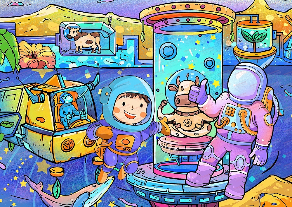 中小学生电脑绘画作品创作制作