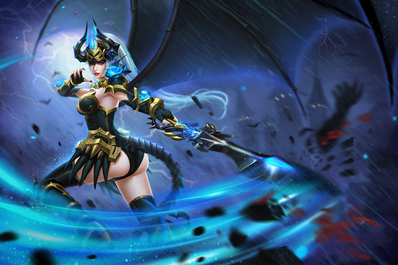 暗黑黎明宣传插图|插画|游戏原画|whatwang - 原创作品 - 站酷 (zcool