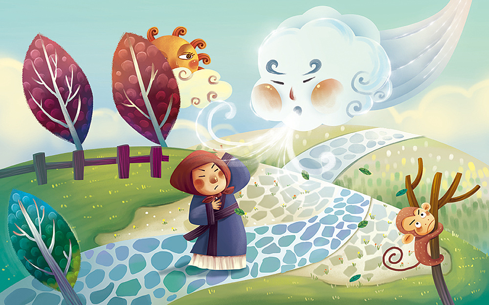 寓言故事～（图ZMzY0NTM1OTI=） - 儿童插画 - 站酷设计师四叶YOTSUBA原创素材 - 站酷ZCOOL