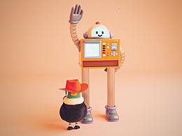 C4D角色設(shè)計