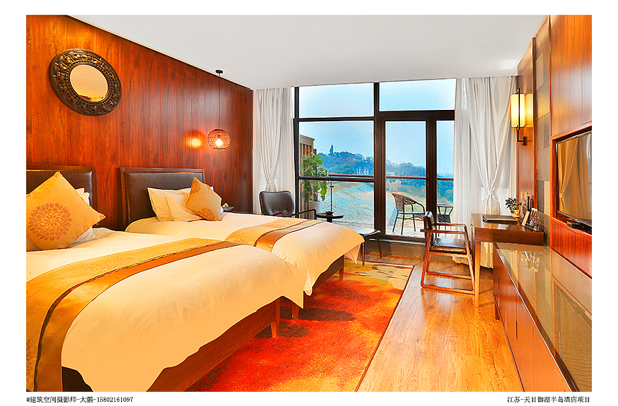 上海非著名建筑空间摄影师-大鹏--江苏-天目御湖半岛酒店项目