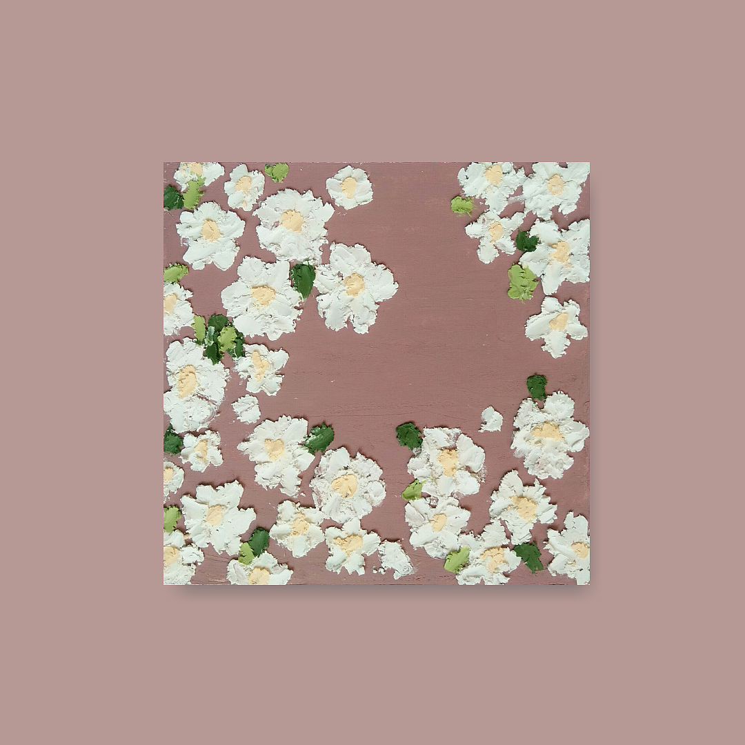 油画棒「花」。（图ZMjE2Njg3Njg4） - 艺术插画 - 站酷设计师BonbonLY原创素材 - 站酷ZCOOL