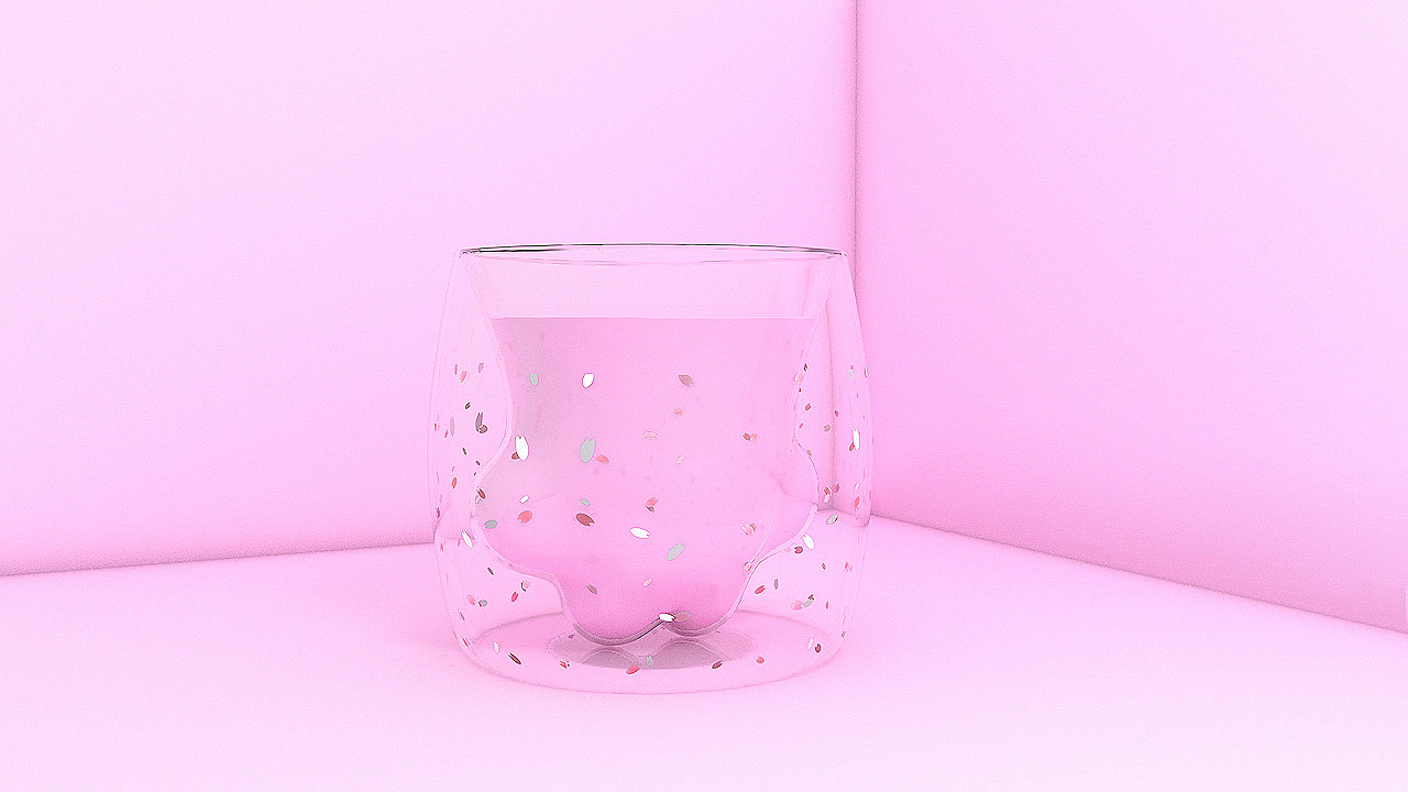 C4D - 猫爪杯建模练习（图ZMTU2NTUwODc2） - 其他三维 - 站酷设计师红茶奶芙原创素材 - 站酷ZCOOL