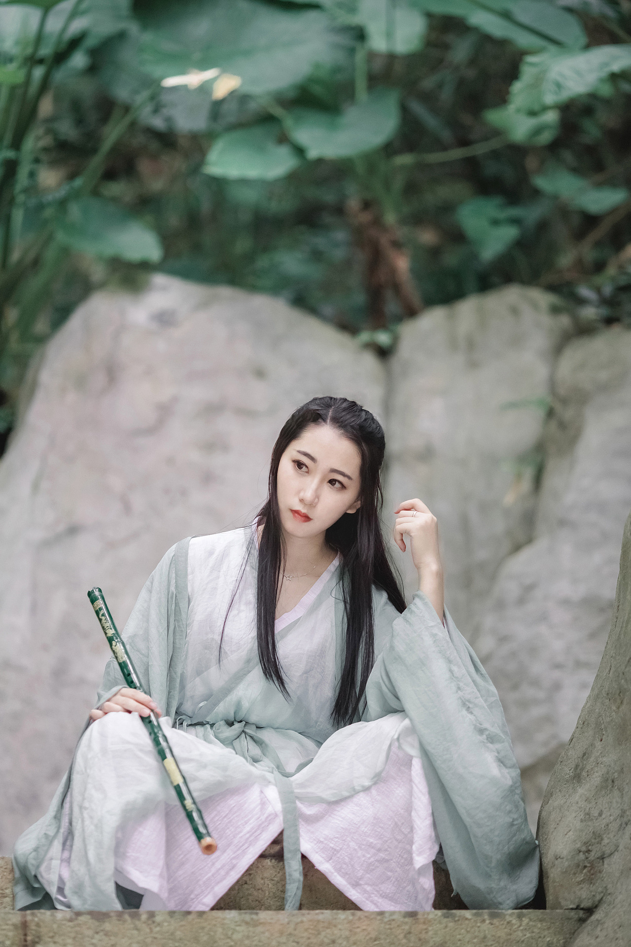 玉人何处教吹箫（图ZOTc4Mjg2Mjg=） - 人像摄影 - 站酷设计师刘墨萼原创素材 - 站酷ZCOOL
