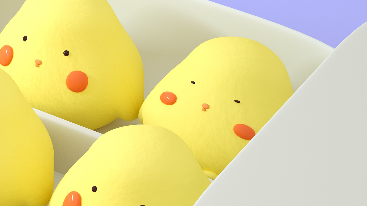 ZXXのC4D卡通形象建模21天打卡课 (第1期)（图ZMTcyNjQ3NzU2） - 人物/生物 - 站酷设计师PikapikaQ原创素材 - 站酷ZCOOL