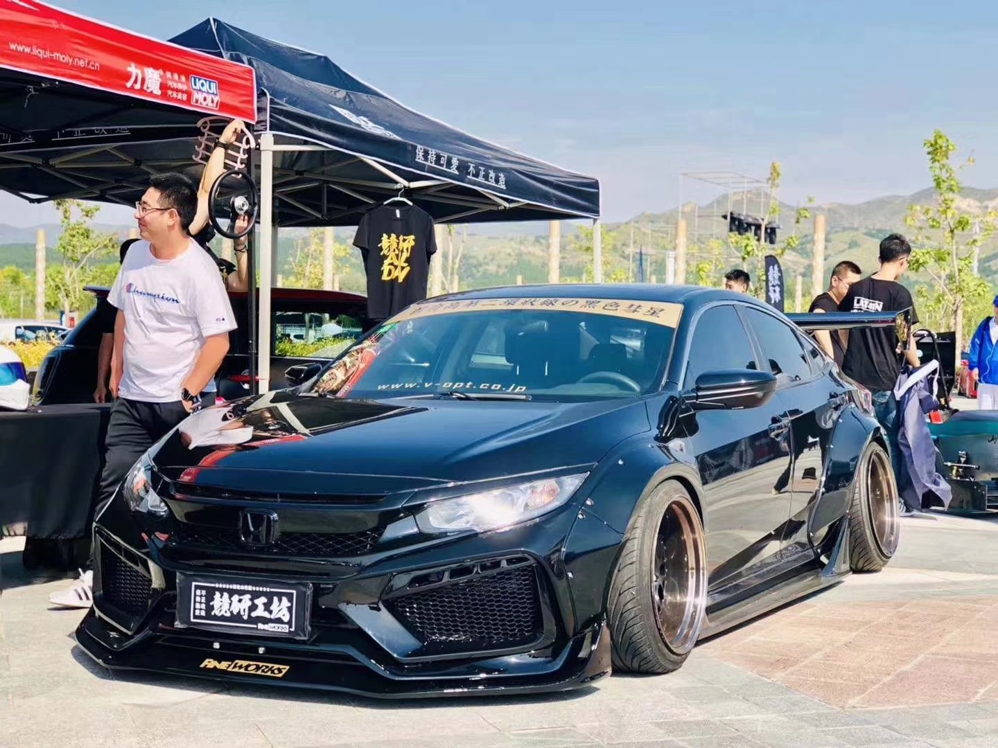 思域原创宽体套件设计