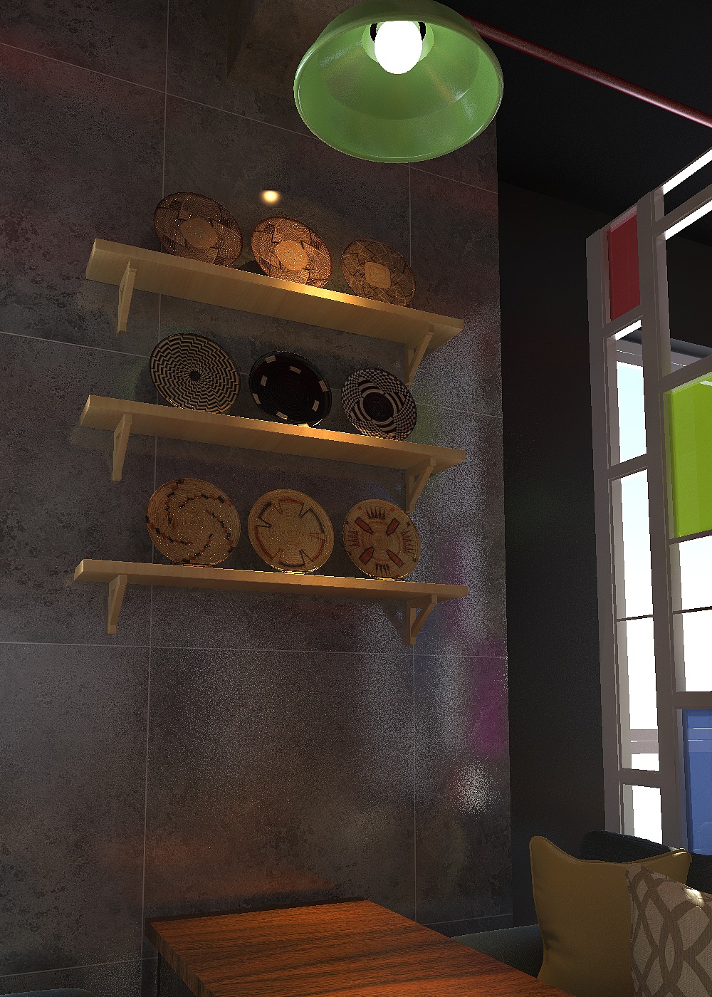 贵州小吃城项目餐饮店设计带360全景