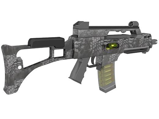 G36C短突击步枪（个人主页-ZNDA0MjM1ODg=） - 产品 - 站酷设计师噬獆原创素材 - 站酷ZCOOL