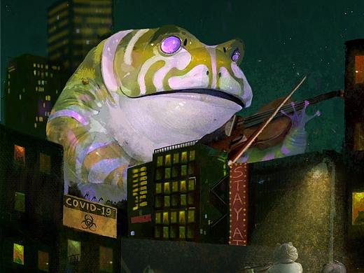 UAL语言班项目：The Frog at the bottom of a well