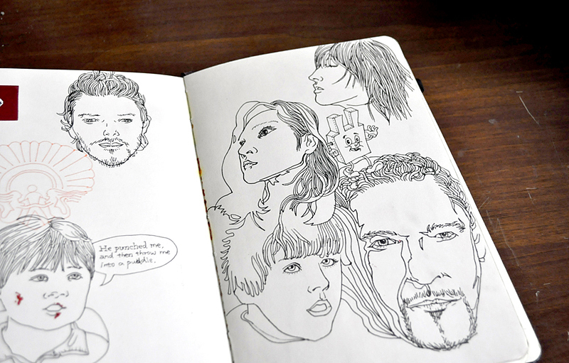 Sketch Book（图ZNjAwMDEyOA==） - 绘画 - 站酷设计师nesozheng原创素材 - 站酷ZCOOL