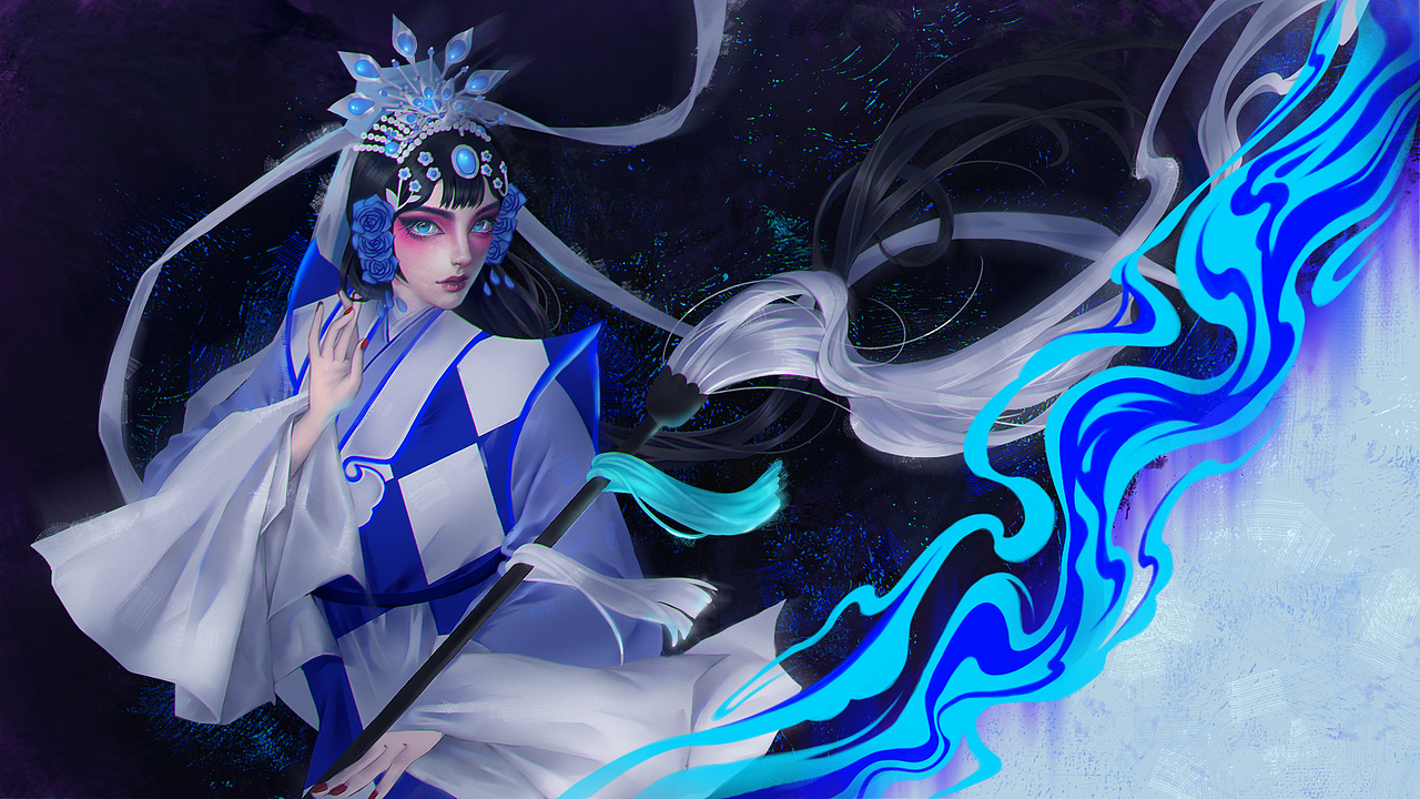 桂剧文创和插画