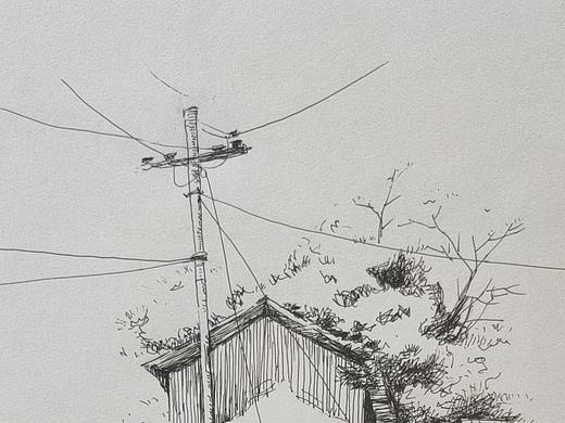 钢笔画风景（个人主页-ZNDQ0NTYwNDA=） - 创作习作 - 站酷设计师李依云原创素材 - 站酷ZCOOL