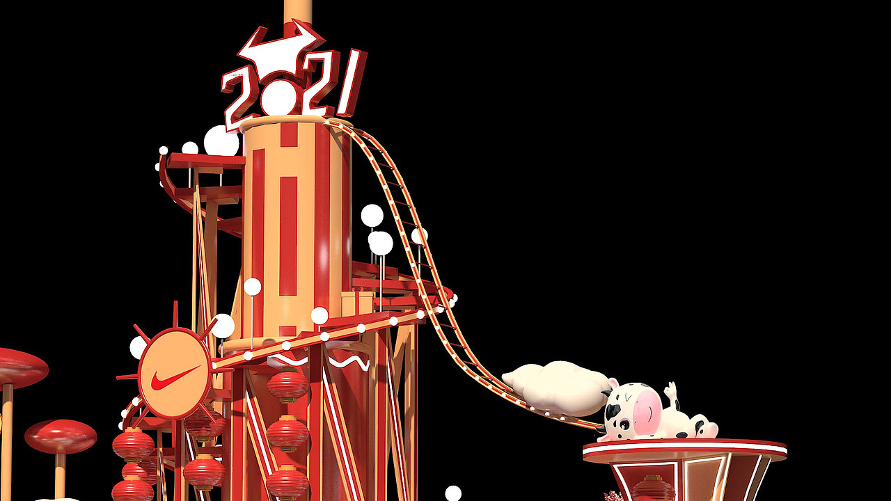 某商场美陈（图ZMjMwOTE3OTI4） - 场景 - 站酷设计师美陈Hello世界原创素材 - 站酷ZCOOL