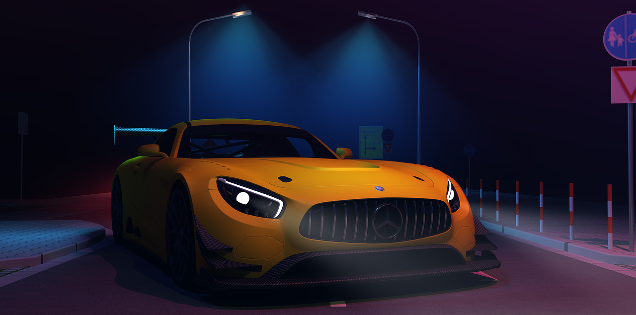 C4D场景渲染小教程