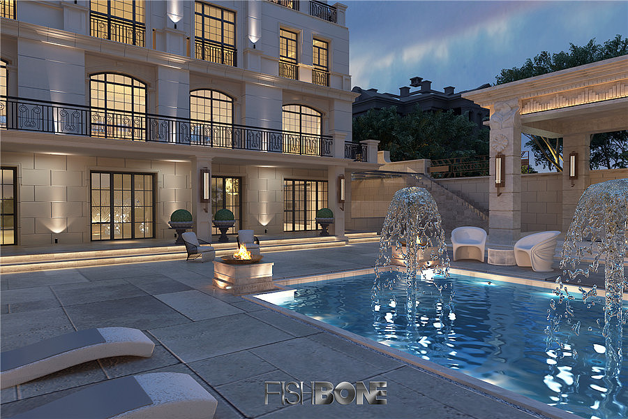 鱼骨设计——滇池ONE(L宅)