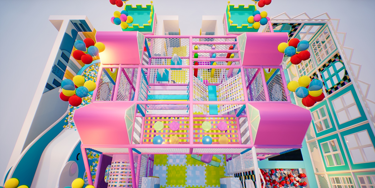 淘气堡作品图片（图ZMTkxMTkxMjY4） - 建筑/空间 - 站酷设计师匠人一心原创素材 - 站酷ZCOOL
