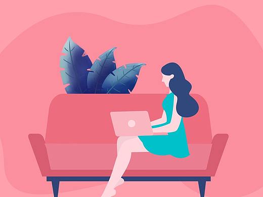 一个人办公（个人主页-ZMjc0NDA2NjQ=） - 创作习作 - 站酷设计师Paigesal原创素材 - 站酷ZCOOL