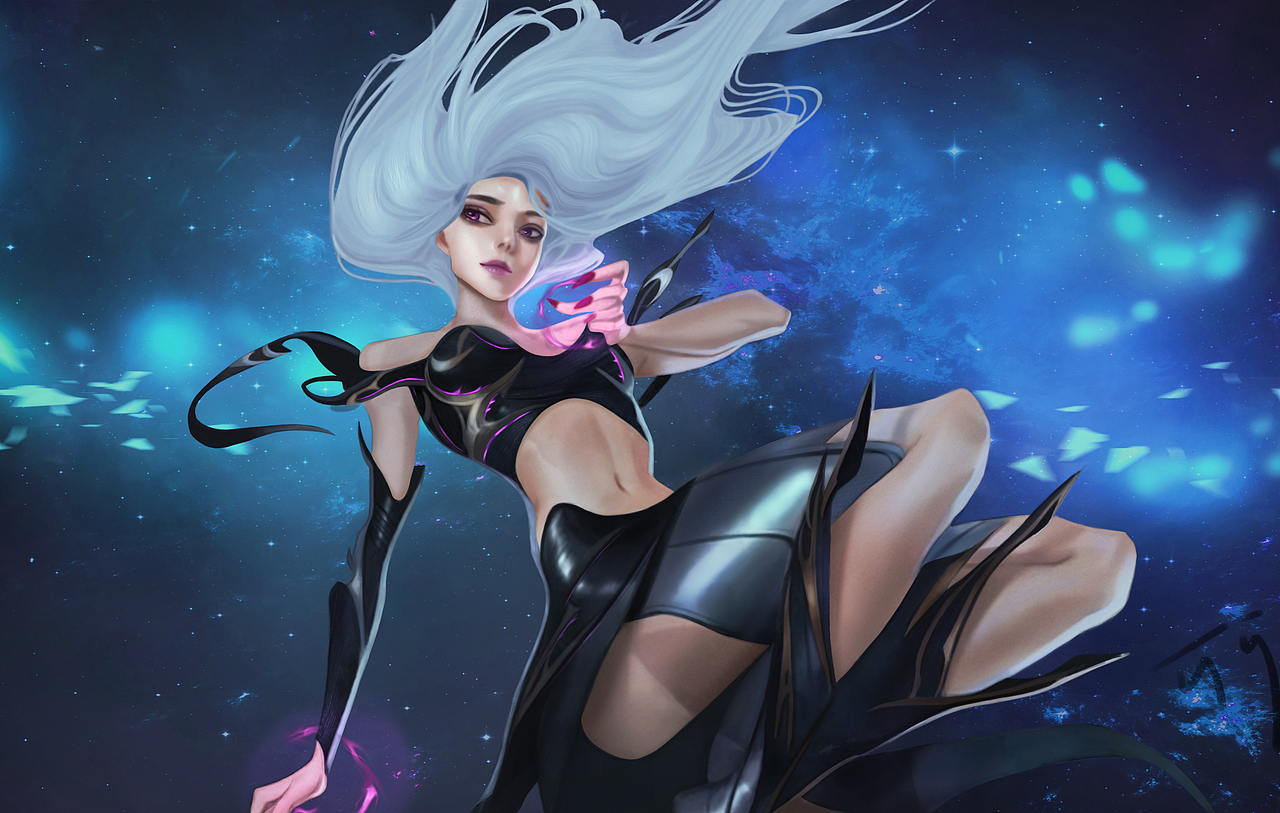 魔女（圖ZMjk2NTQ2ODg0） - 游戲原畫 - 站酷設計師Qian多多8888原創(chuàng)素材 - 站酷ZCOOL