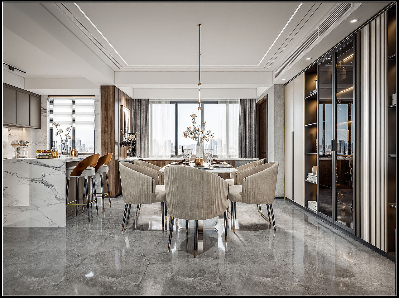 筋斗云效果图 公寓展示