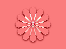 剪紙花瓣