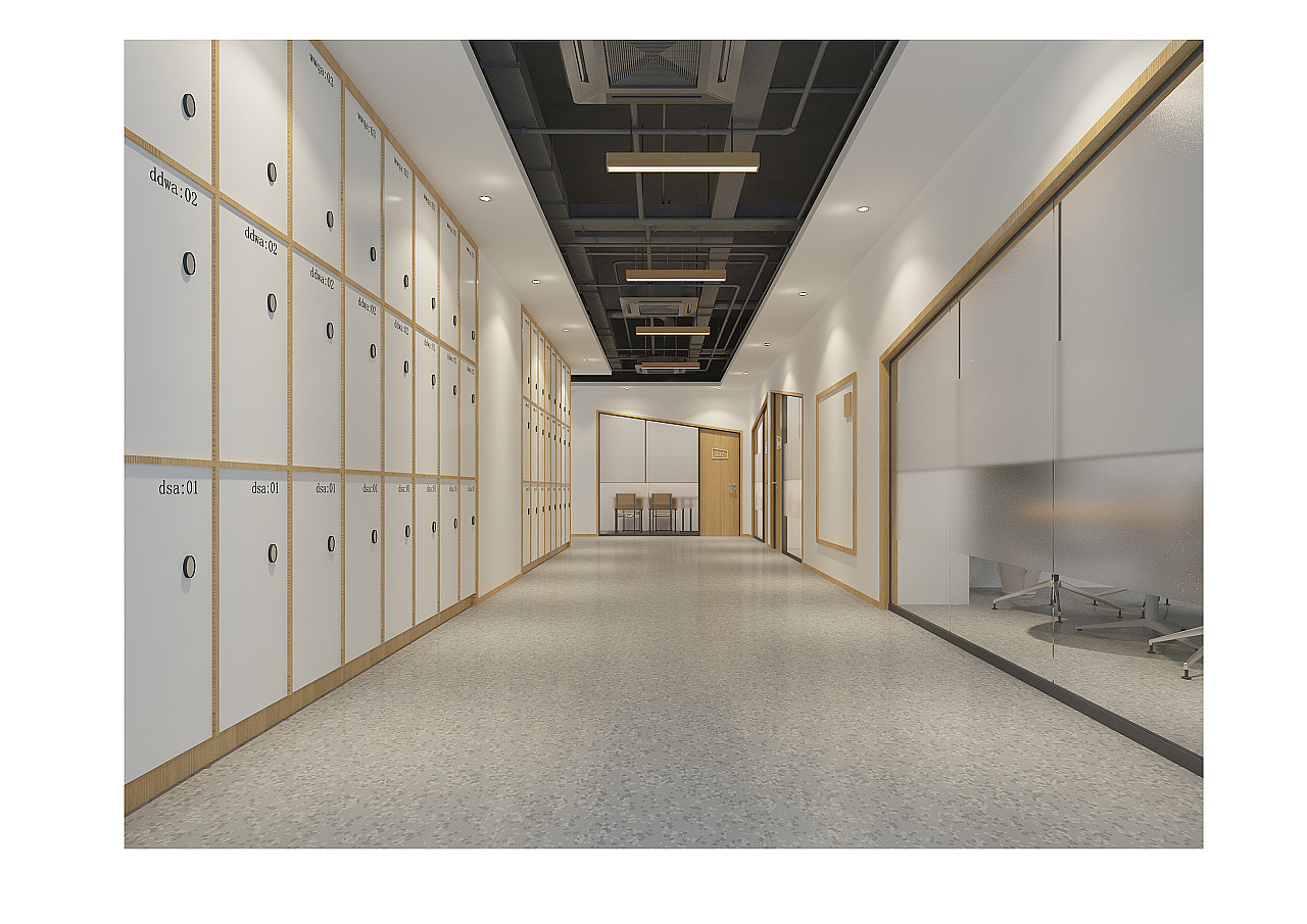 【教育空间】培训机构设计|现代简约培训机构设计装修（图ZMTY3MzQ1Njg4） - 家装设计 - 站酷设计师HC设计顾问公司原创素材 - 站酷ZCOOL