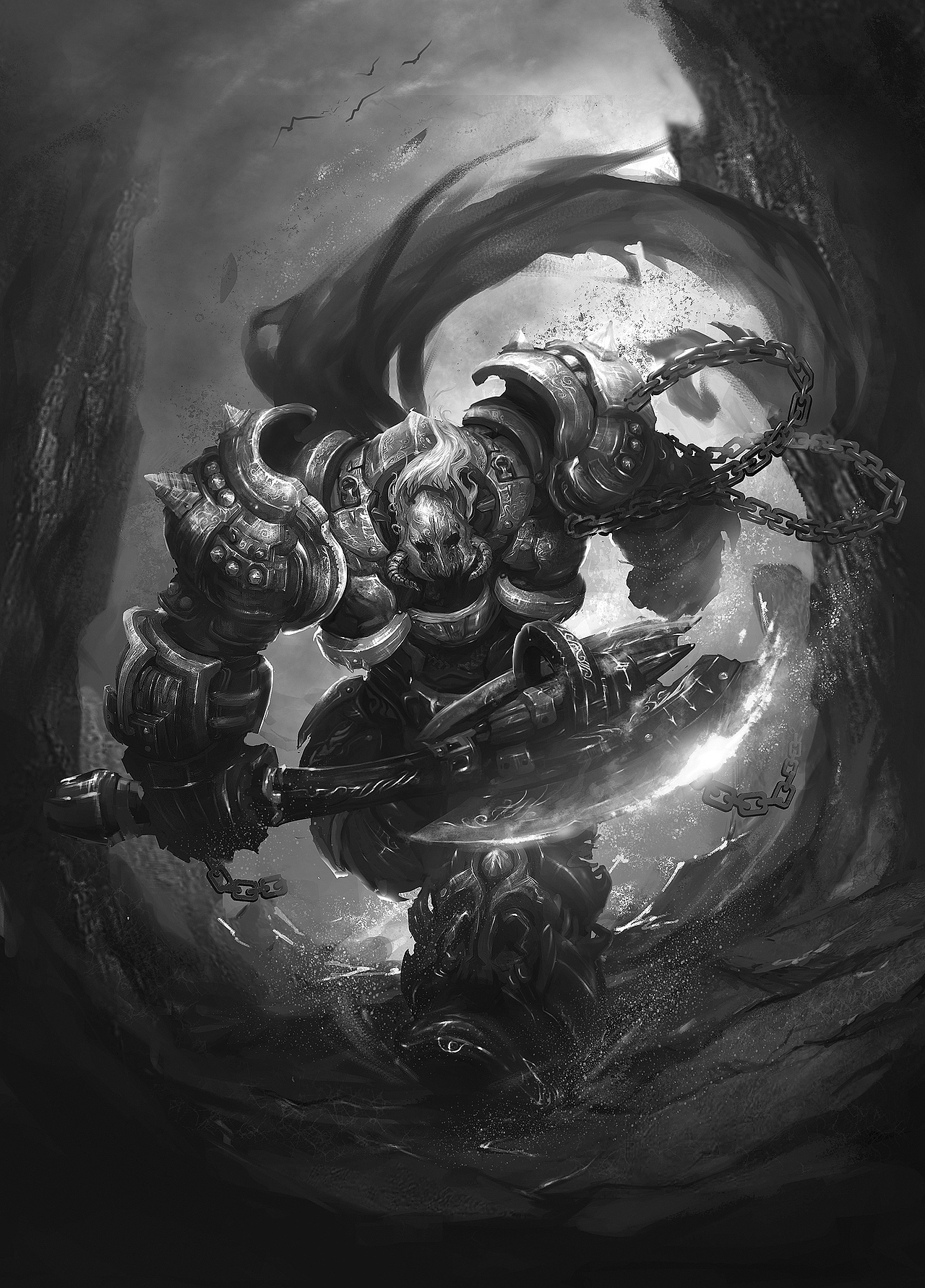 肖壮悦X.tiger学生黑白稿作品（图ZNTY1MDcxNg==） - 商业插画 - 站酷设计师XR异创神CG学院原创素材 - 站酷ZCOOL