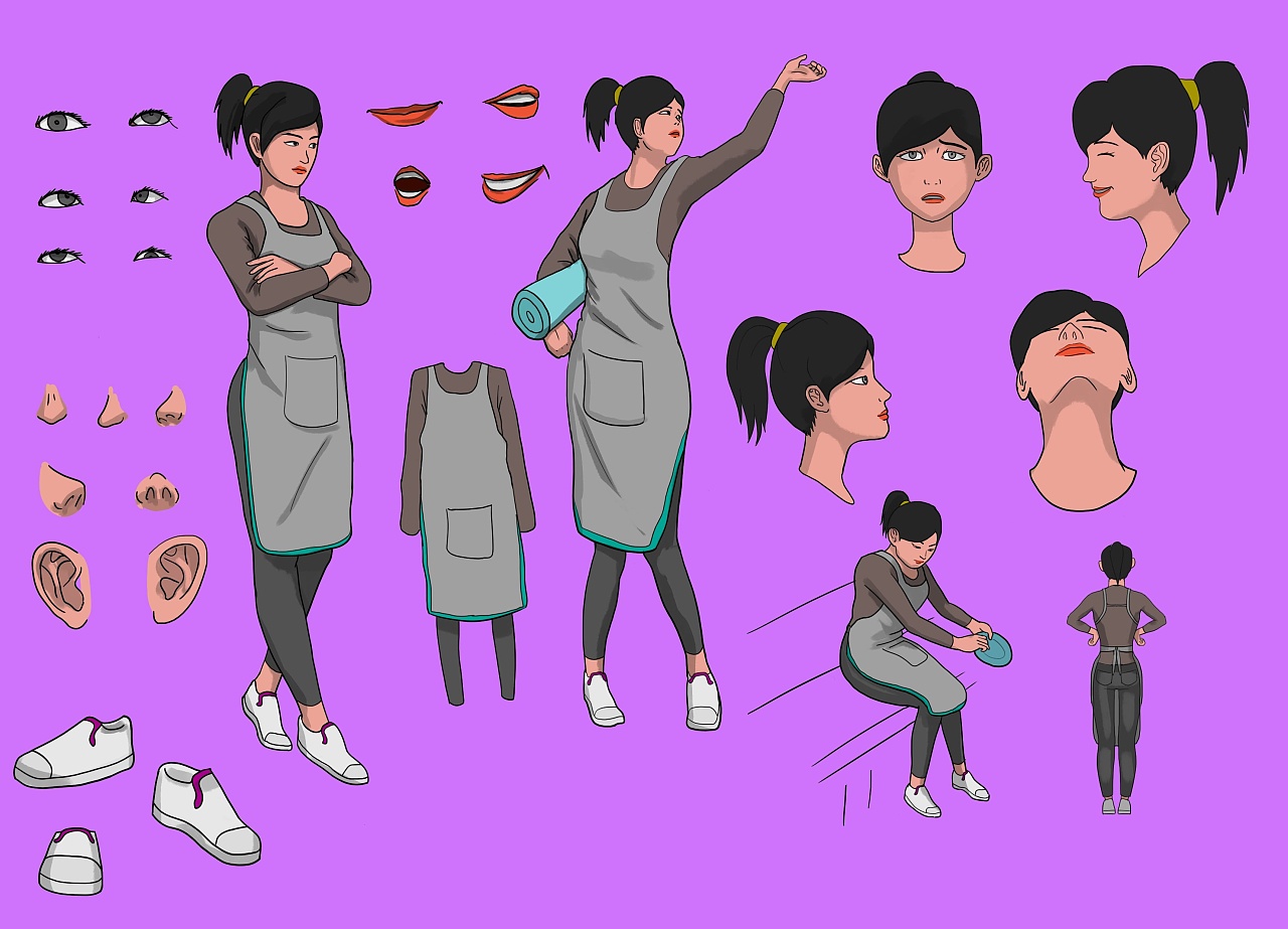 二维角色人物原画