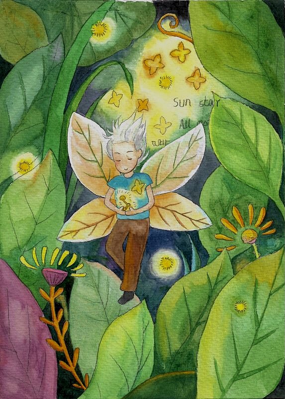 来发一下自己的小精灵系列（图ZMjQ0NDQ3NDY0） - 儿童插画 - 站酷设计师浮豆豆原创素材 - 站酷ZCOOL