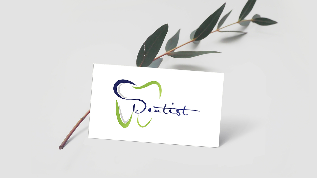 齿科美牙医疗科技招牌定制logo设计