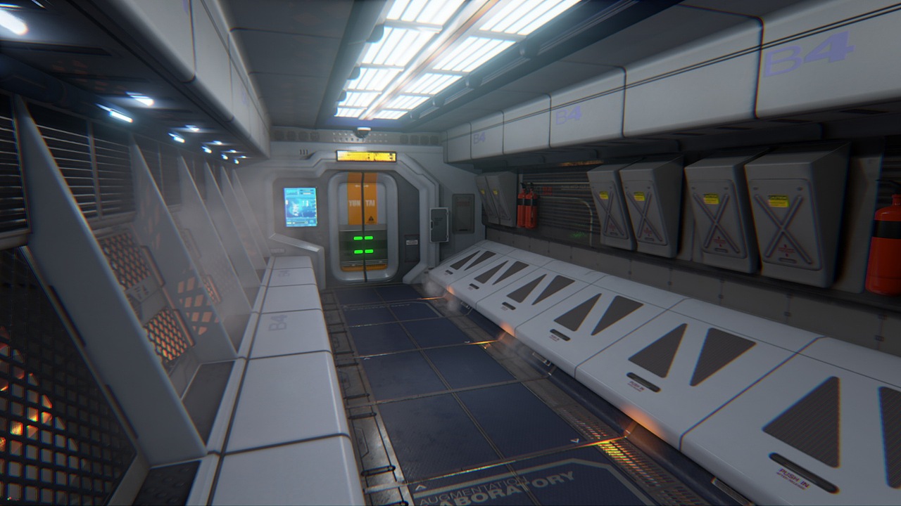 ue4科幻场景练习