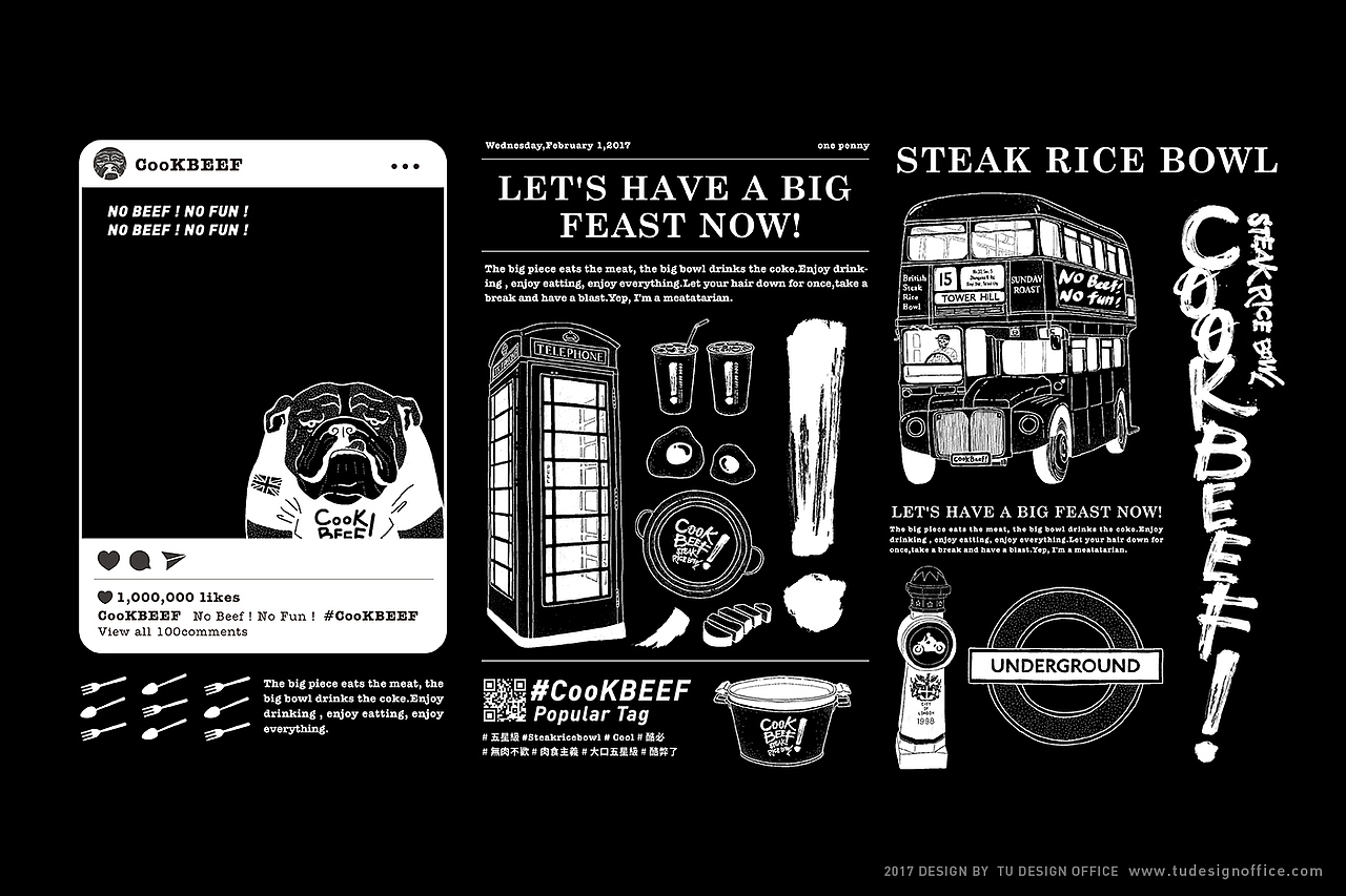 「CooK BEEF!酷必」品牌形象设计(图ZODM3ODAxOTY=) - 品牌 - 站酷设计师涂设计原创素材 - 站酷ZCOOL