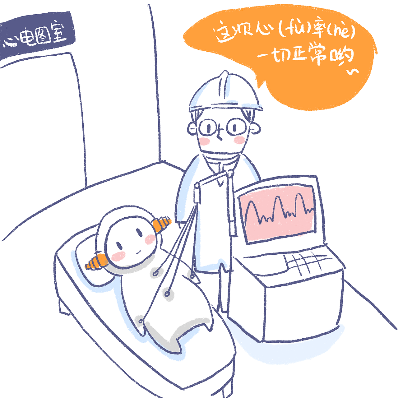 设备君的心电图是电压负荷曲线啦