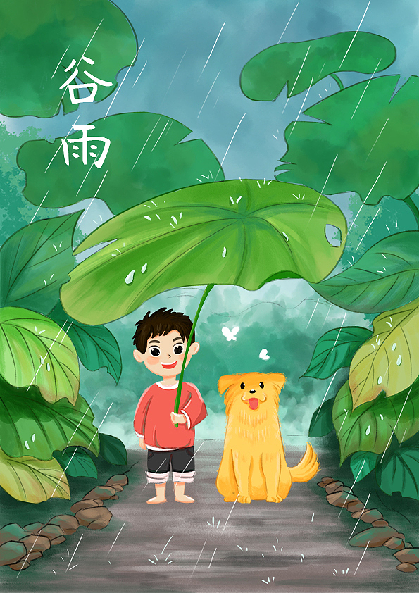 二十四节气-春（图ZMjU2NDI1MjQw） - 儿童插画 - 站酷设计师离歌笑z原创素材 - 站酷ZCOOL
