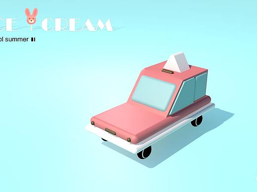C4D練習(xí)作品-小汽車（臨?。▊€(gè)人主頁(yè)-ZMzU0MjM3NDA=） - 其他三維 - 站酷設(shè)計(jì)師永不止步的攀登者原創(chuàng)素材 - 站酷ZCOOL