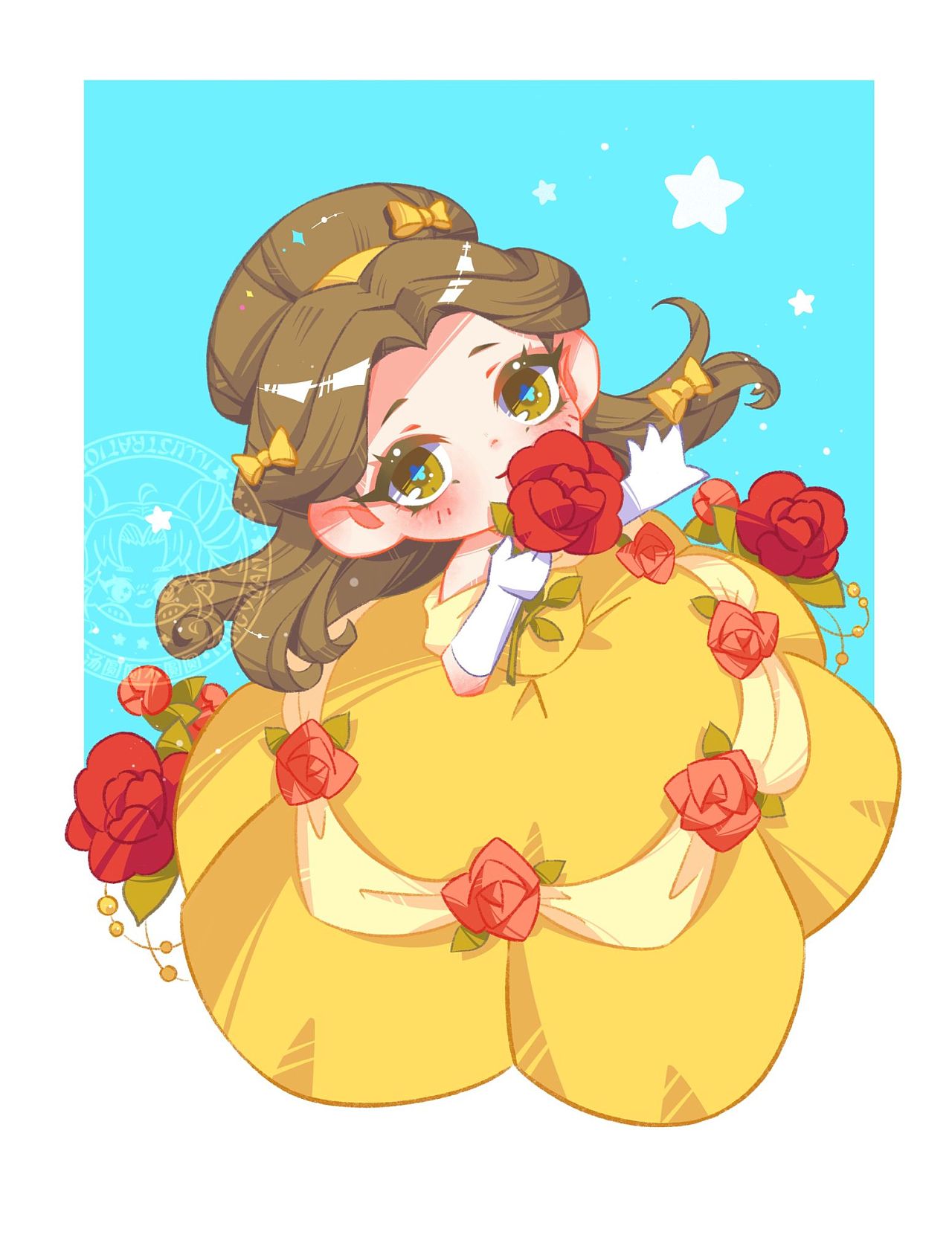 童话公主系列儿插